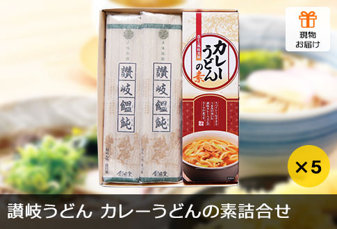 讃岐うどん カレーうどんの素詰合せ 