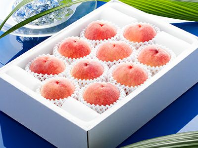旬の桃 10玉【商品引換券】【即納商品】【産地直送品】【7月上旬~9月上旬】